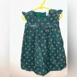 GIRL Carter's Green Corduroy
Dress | Size 24 months